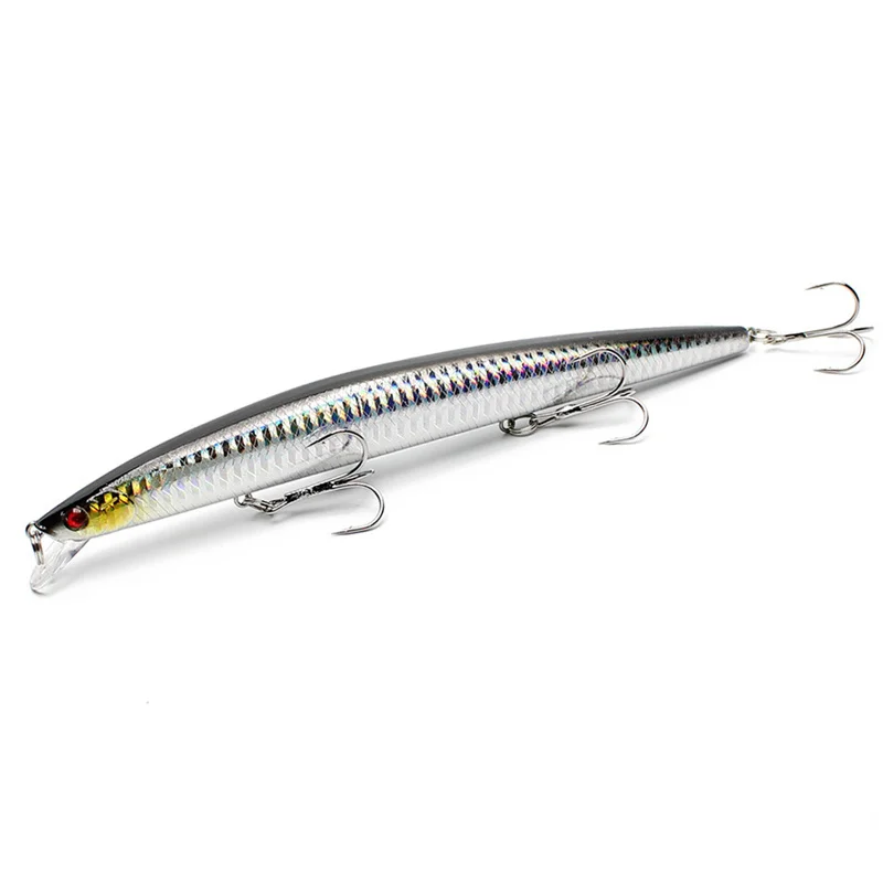 Yuewins Minnow Fishing Lure Laser Hard Artificial Bait 18cm 23.1g Big Long Fish Lures Sea Fishing Bait Crankbait Wobblers QA1100 Yuewins Minnow Fishing Lure Laser Hard Artificial Bait 18cm 23.1g Big Long Fish Lures Sea Fishing Bait Crankbait Wobblers QA1100