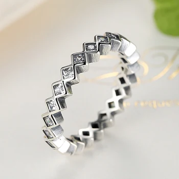 

ZMZY Original 100% 925 Sterling Silver Finger Ring Authentic Luxury Jewelry For Women Wedding Dropshipping