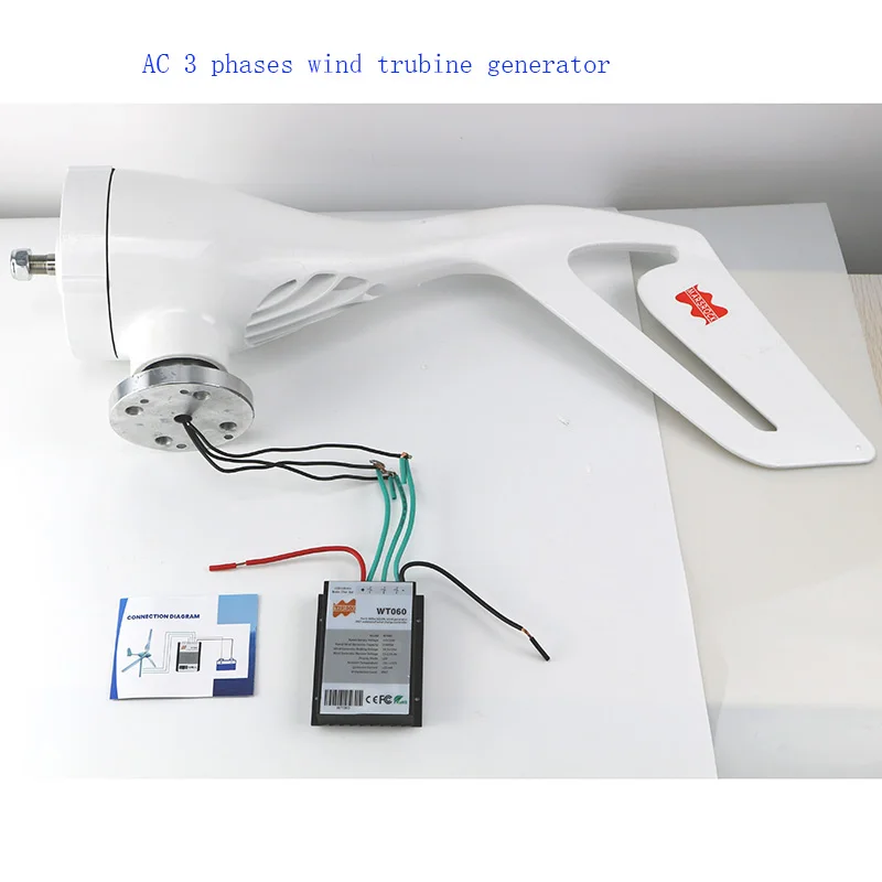0-600Watt ветровая мини-турбина генератора контроллер IP67 Водонепроницаемый 12 V/24 V Авто-матч для постоянного и переменного тока ветряная мельница