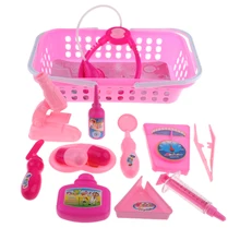 Детская игрушка для ролевых игр с сумка врача чемодан набор аксессуаров