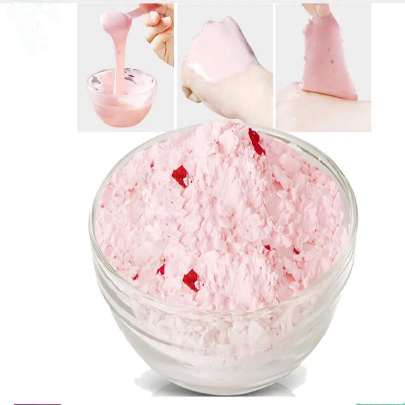 

IMAGES Rose Petals Moisturizing Soft Body Care Plant extract Clean Shrink Pores Brighten& Moisturizing Mild alginate mask
