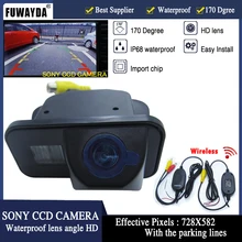 FUWAYDA Беспроводная SONY CCD чип специальная автомобильная камера заднего вида для Toyota VIOS COROLLA Tarago Previa Wish Alphard