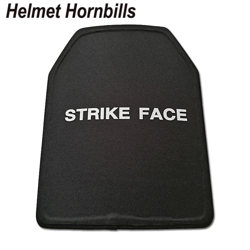 Helmet hornbills 2 шт./партия 11x14 дюймов UHMWPE NIJ уровень IIIA пуленепробиваемый панель/уровень 3A автономный корпус Броня Баллистические пластины