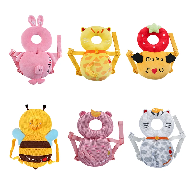 Baby Head Protection Pillow Toddler Headrest Pad Neck Protector Wings