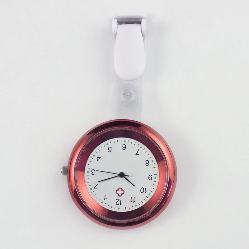 Newly Nurse Watch Brooch Silicone Clip Infection Control Design Nurse Doctor Paramedic Brooch Fob Watch DOD886