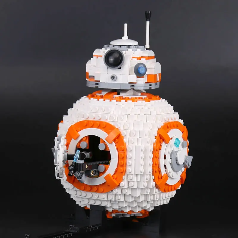 05128 DHL Start Toys Wars The 75187 BB8, набор роботов, 1238 ШТ, строительные блоки, кирпичи, наборы для сборки, игрушки для мальчика, рождественские подарки