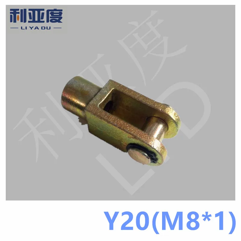 

2pcs/lot M8*1.25 SC accessory Y connector with pneumatic component cylinder Y type joint
