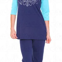 Мусульманский купальник для мусульман, Женский скромный хиджаб, плюс размер, Burkinis, одежда для плавания, купальный костюм, пляжный купальник с полным покрытием