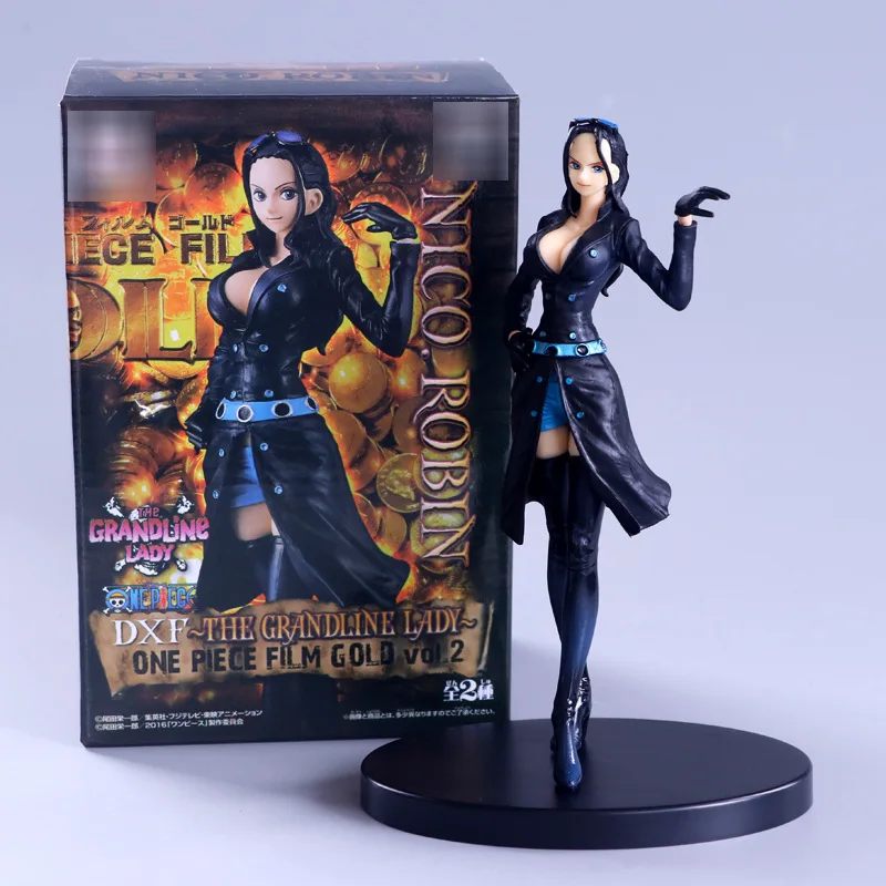 

One Piece Sexy Figure DXF The Grandline Lady Vol.2 Nico Robin PVC Action Figures Collectible Model Toys Doll 14cm