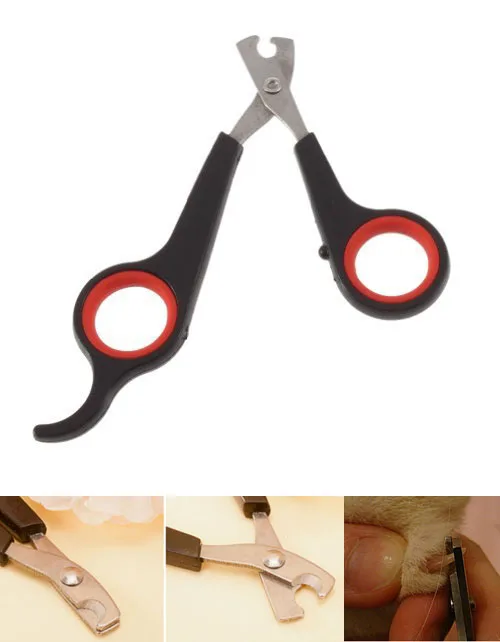 

12cm Pet nail scissor cutter dog cat rabbit toenail claw toe clipper grooming tool trimmer paw animal gerbid bird parrot shear