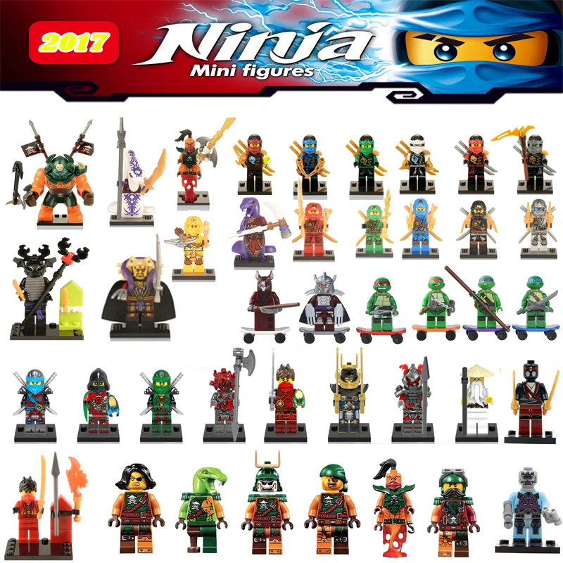 Ninja Kai Cyren Doubloon Nadakhan Clancee lepin Bucko Aciton Figures Blocks Models Building Toys gifts for