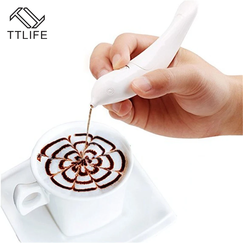 TTLIFE 1 шт./компл. электрическая ручка для кофе латте кухни специй Пластиковая форма