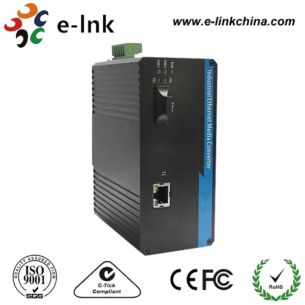 

10/100M mutli-mode, 2km, 1310nm, SC, standalone, Industrial Media Converter