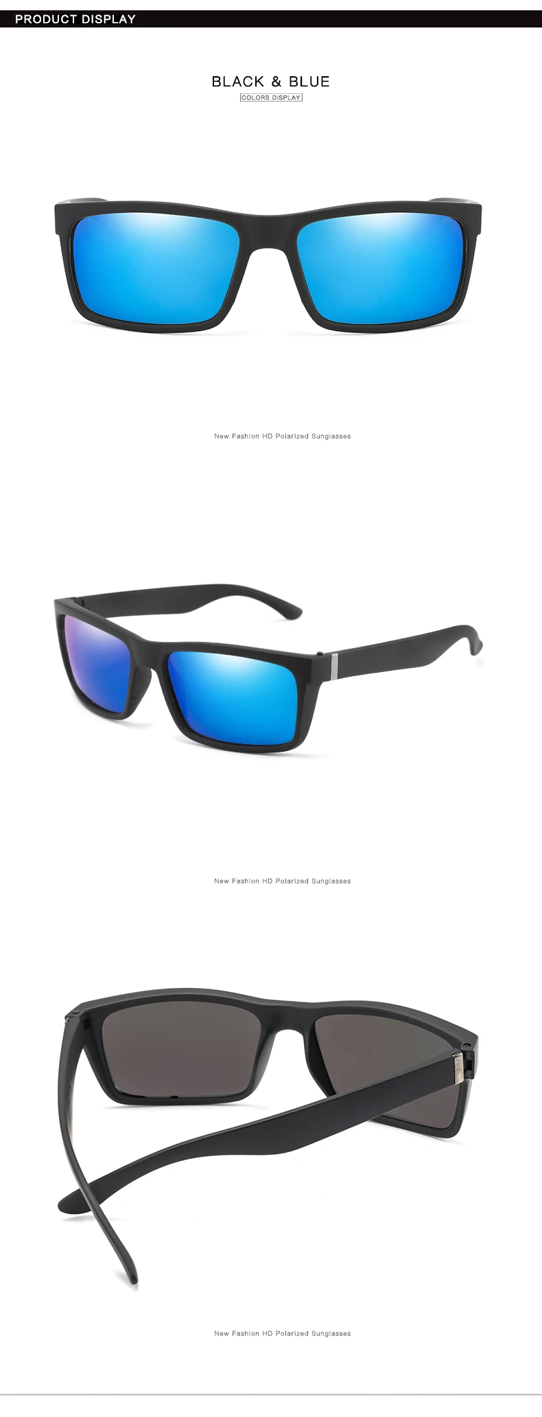 Классические мужские поляризованные солнцезащитные очки фирменный дизайн вождения солнцезащитные очки для мужчин ретро солнцезащитные очки UV400 оттенки очки Oculos de sol