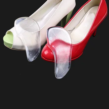 

Hot Selling 4pcs Silicone Gel Orthotic Arch Pad Arch Support Insole Flat Foot Relieve Pain Orthopedics Insert -B5