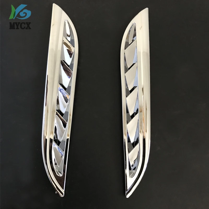Боковые вытяжки для Suzuki Grand Vitara 2005 2006 2007 2008 2012 ABS Chrome воздухозаборная