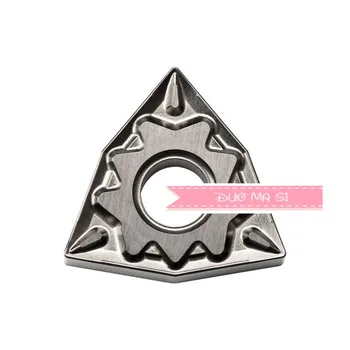 

10PCS WNMG080404-HQ TN60/WNMG080408-HQ TN60, Insert For Steel Hardmetal Matching Standard Turning Inserts