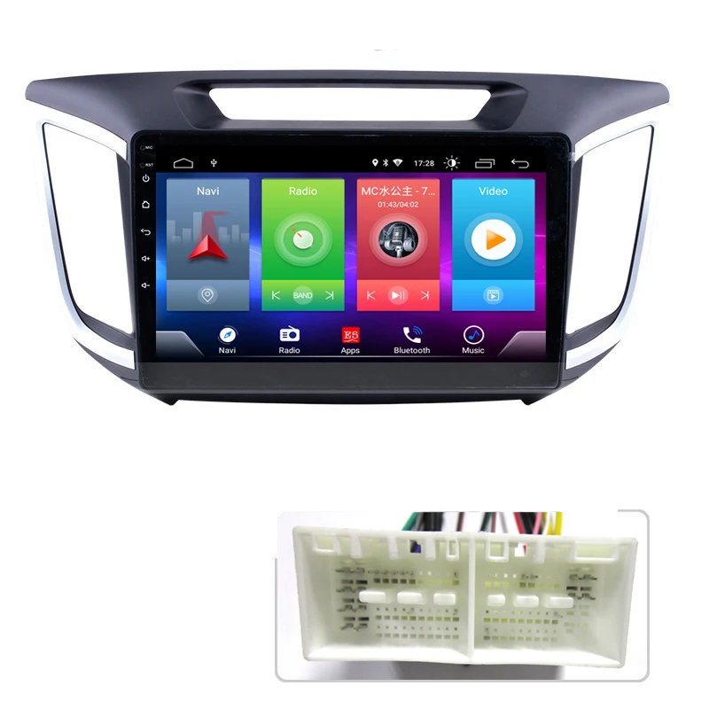 Clearance Car Android 8.1 Multimedia Player for HYUNDAI Creta IX25 2015 GPS Navigation Device USB bluetooth steering wheel control support 2 Clearance Car Android 8.1 Multimedia Player for HYUNDAI Creta IX25 2015 GPS Navigation Device USB bluetooth steering wheel control support 2