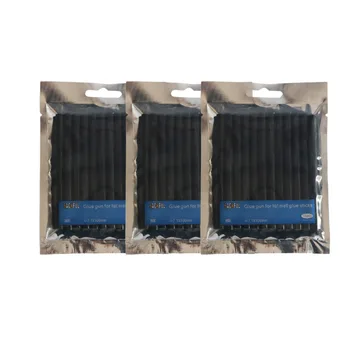 

7x 100mm Black Hot Melt Glue Stick High Temperature Resistant for Glue Gun Adhension DIY Melt Glue, 5packs/lot