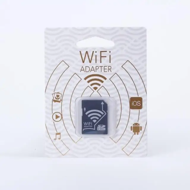 Высокоскоростной Wifi sd-карта адаптер с Micro SD картой 8 ГБ 16 ГБ 32 ГБ равный Wifi sd-карта