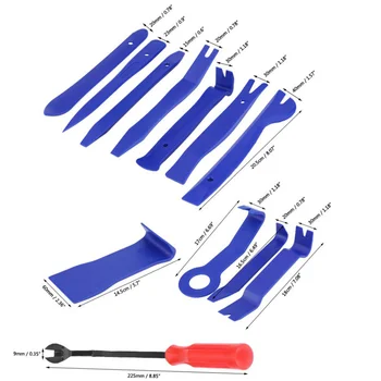 

12PCS Car Auto Hand Tools Disassembly Tools Interior Trim Panel Refit Kits Plastic Dashboard Installation Removal Repair Tools