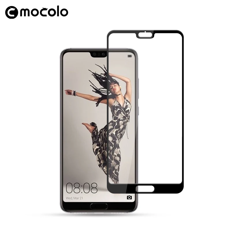 Mocolo 2018 9H Защитное стекло для экрана Huawei P20 закаленное Lite Pro стеклянная шелковая