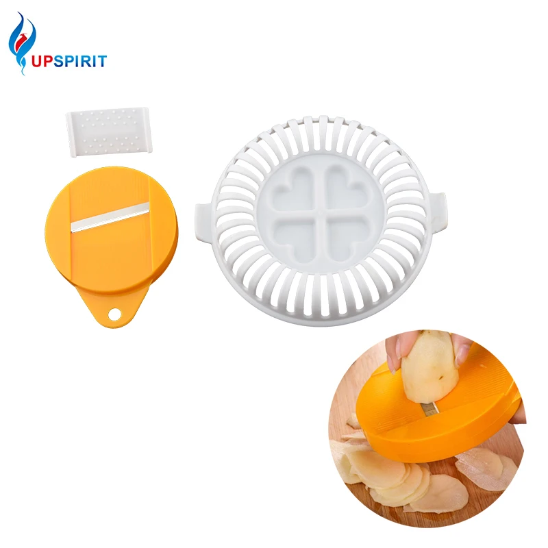 Upspirit DIY Fat Free Potato Chips Maker Low Calories Microwave Oven