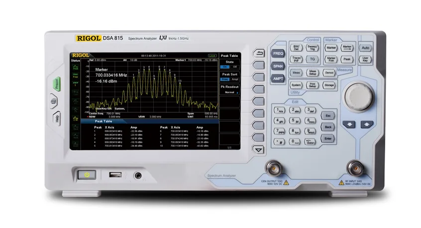 Анализатор спектра Rigol DSA815 TG 1 5 ГГц с генератором слежения|spectrum analyzer|spectrum analyzer