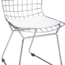 Современный классический дизайн популярный хромированный детский стул с проволокой детский минималистичный современный столик для кормления малыша