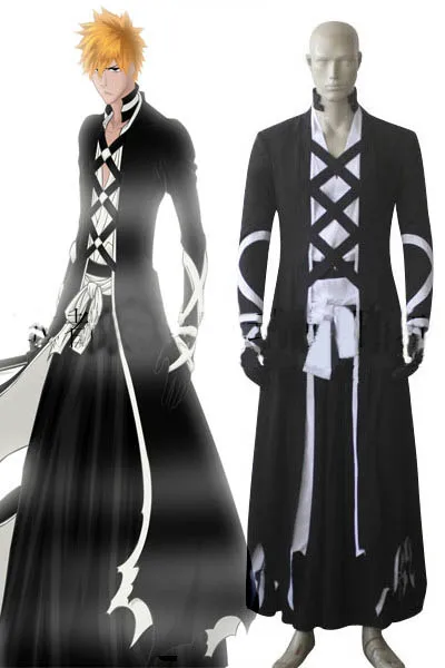 Аниме Bleach Kurosaki ichigo Zangetsu Косплей Костюм на заказ|Костюмы аниме| |