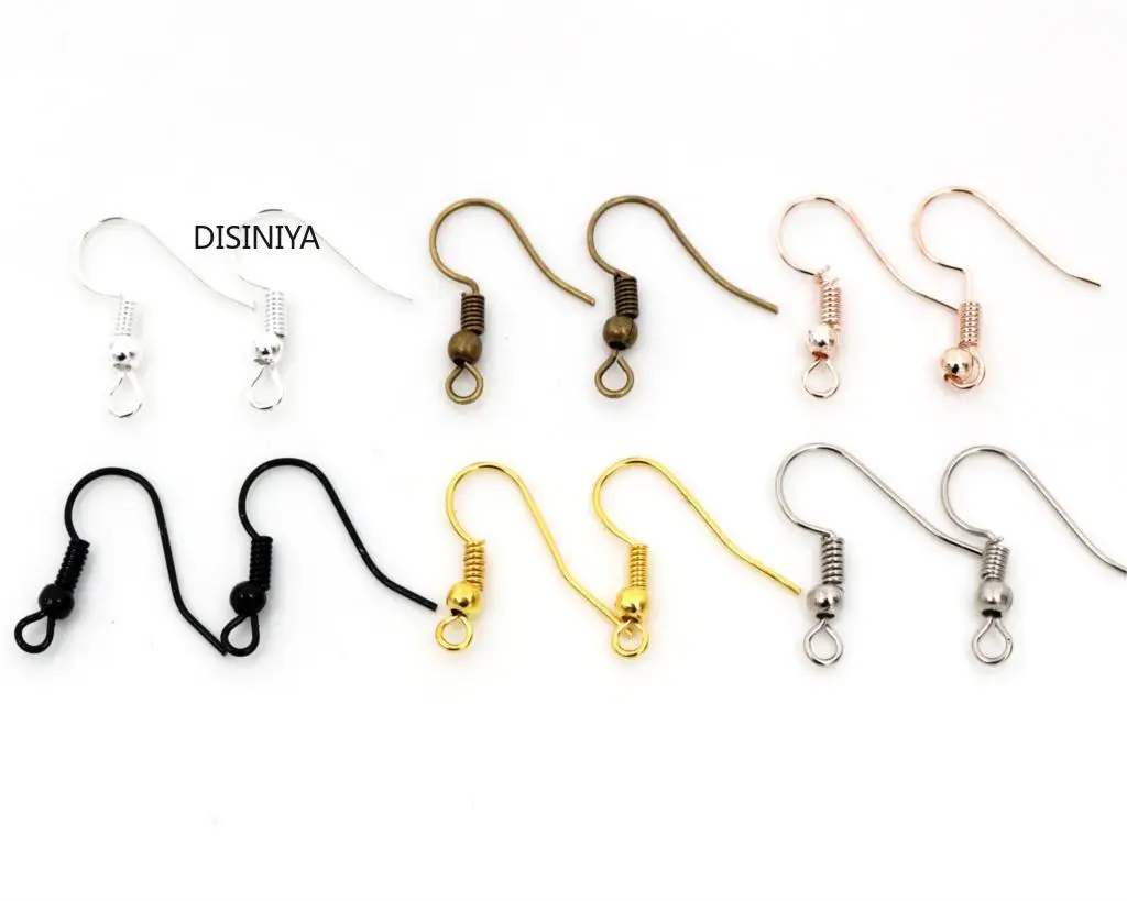 

40pcs/lot 20x17mm DIY Earring Findings Earrings Clasps Hooks Fittings DIY Jewelry Making Accessories Iron Hook Earwire Jewelry