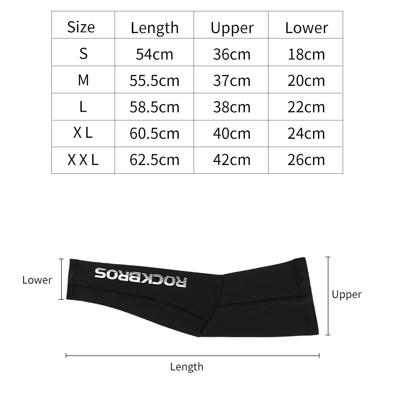 ROCKBROS Ice Silk Lycra Cycling Legwarmers Anti-uv Sunscreen Gaiter Leg Sleeves Breathable High Elasticity Sports Men Leggings Leg Compression Sleeves Waterproof Leg Gaiters