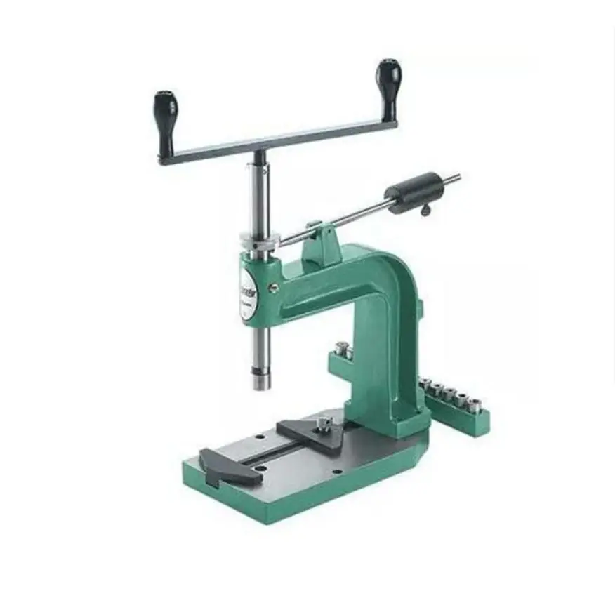 

Free shipping Desktop Hand Tapping Machine, Cast Iron, Tap and Dies New Precision Manual Tapper Set Screw Tool te