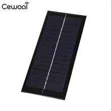 2.5W 9V Black Mini Epoxy Solar Cell Panel Battery Charger DIY Charging Module