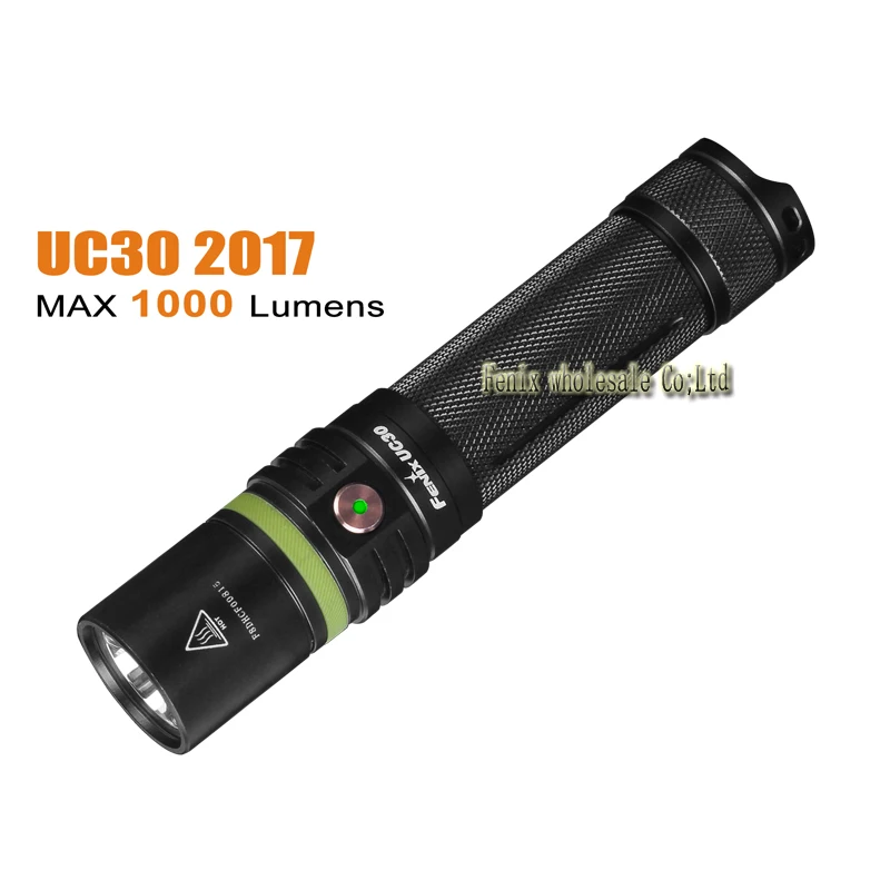 UC30 Upgrade Fenix UC30 2017 Edition 1000 Lumen USB Rechargeable LED Flashlight 