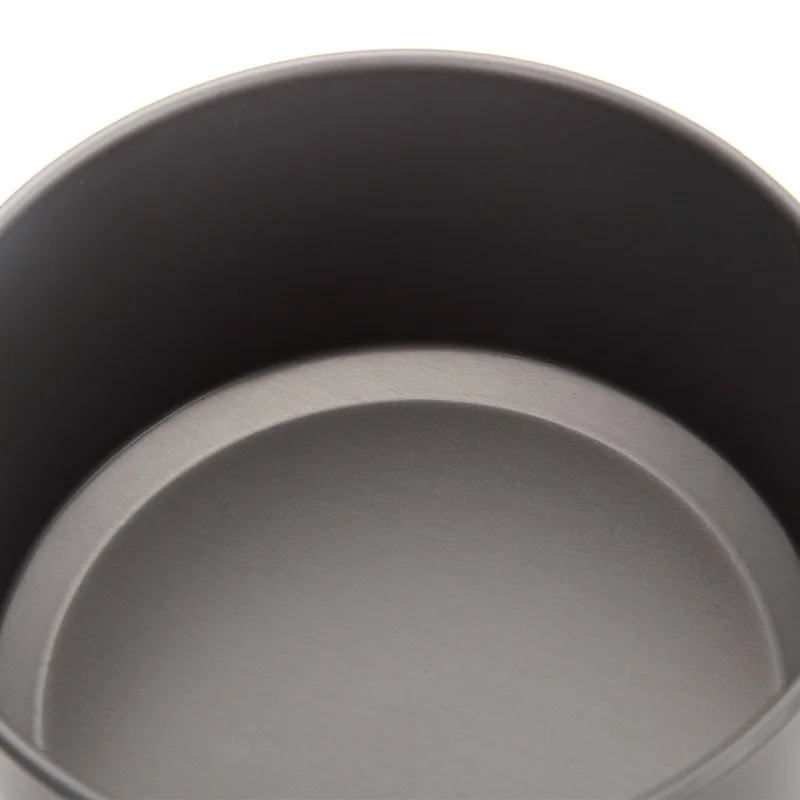 4-5 personas de vajilla de cocina al aire libre conjunto de utensilios de cocina de vajilla no-stick ollas pan juego de picnic senderismo utensilio