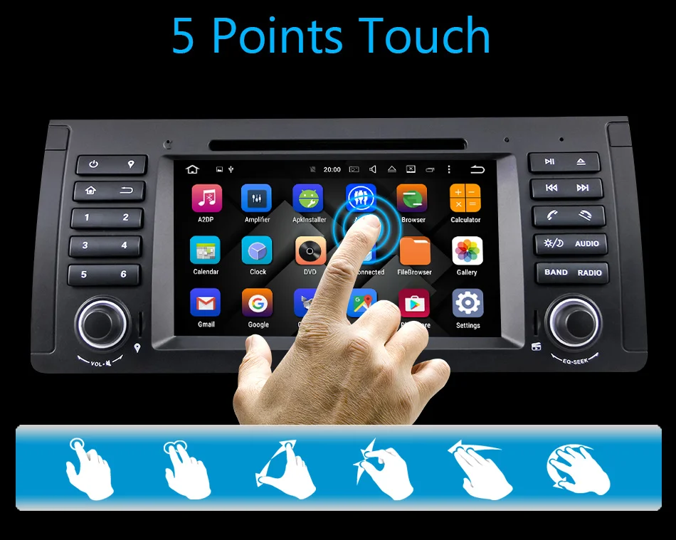 Sale Eunavi Quad Core 1 din Android 9.0 Car DVD player Radio GPS Navigation Car Stereo For BMW E53 E39 X5 Support TV 4G WiFi OBD DVR 10 Sale Eunavi Quad Core 1 din Android 9.0 Car DVD player Radio GPS Navigation Car Stereo For BMW E53 E39 X5 Support TV 4G WiFi OBD DVR 10