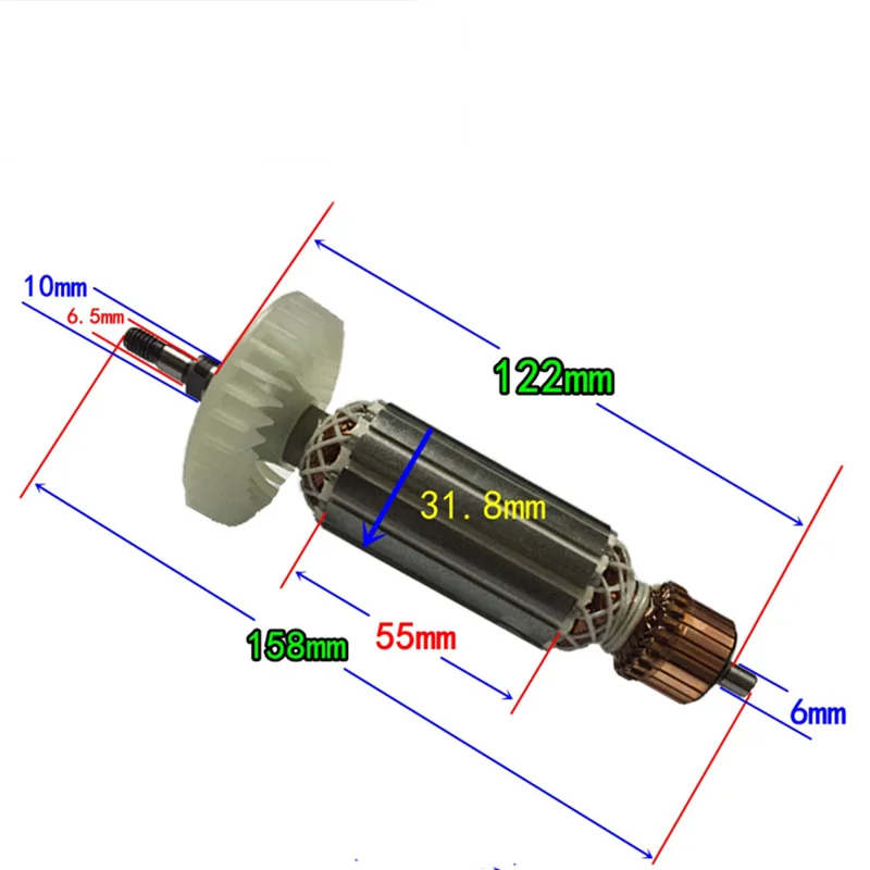 

AC220-240V armature replacement for KEN 9913B 9913 angle grinder anchor motor engine good quality power tools accessories
