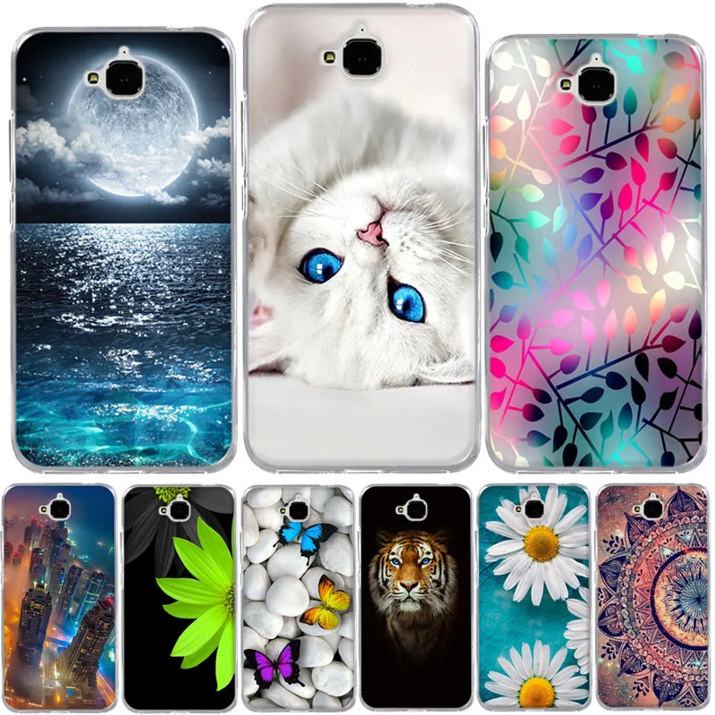 Goede TPU Cover Case Voor Huawei Honor 4C Pro Case Cartoon Patroon Soft Silicon TPU Back Cover Voor Huawei Y6 Pro genieten 5 Telefoon tas 5.0\
