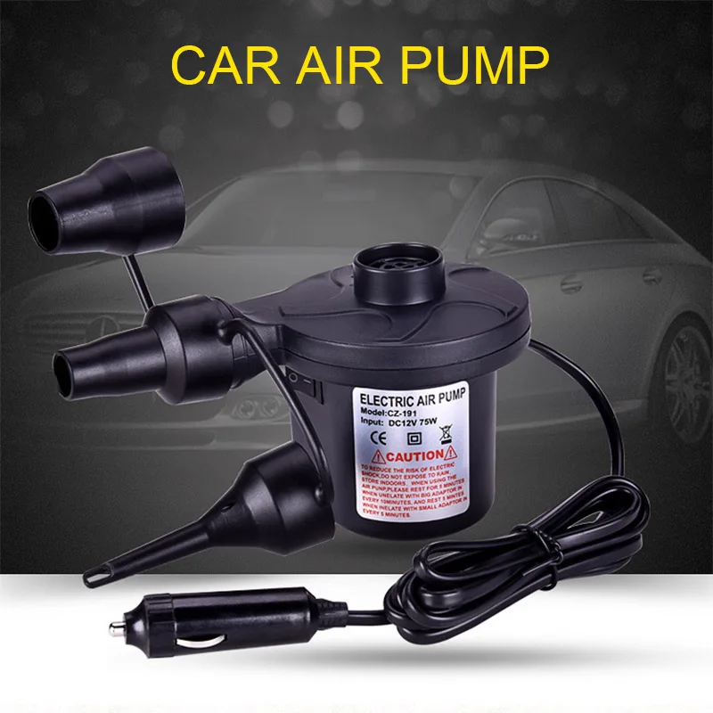 

Electric Portable Mini Air Pump for Inflatables Air Mattress Raft Bed Boat Pool Toy MDJ998