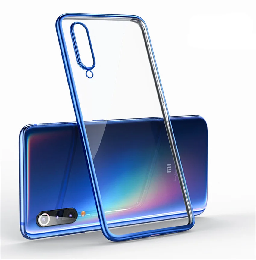 For Xiaomi Mi 9 Case 3D Laser Plating Bumper TPU Soft Clear Cover For Xiaomi Mi 9 SE Xiomi Mi9 Transparent Phone Cases (12)