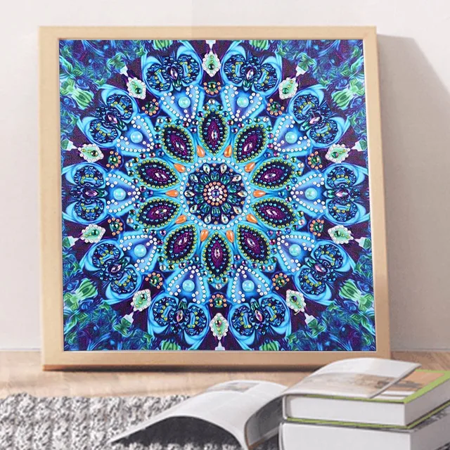Speciale A Forma di Diamante Pianta Pittura di Paesaggio Moderno modello FAI DA Speciale A Forma di Diamante Pianta Pittura di Paesaggio Moderno modello FAI DA