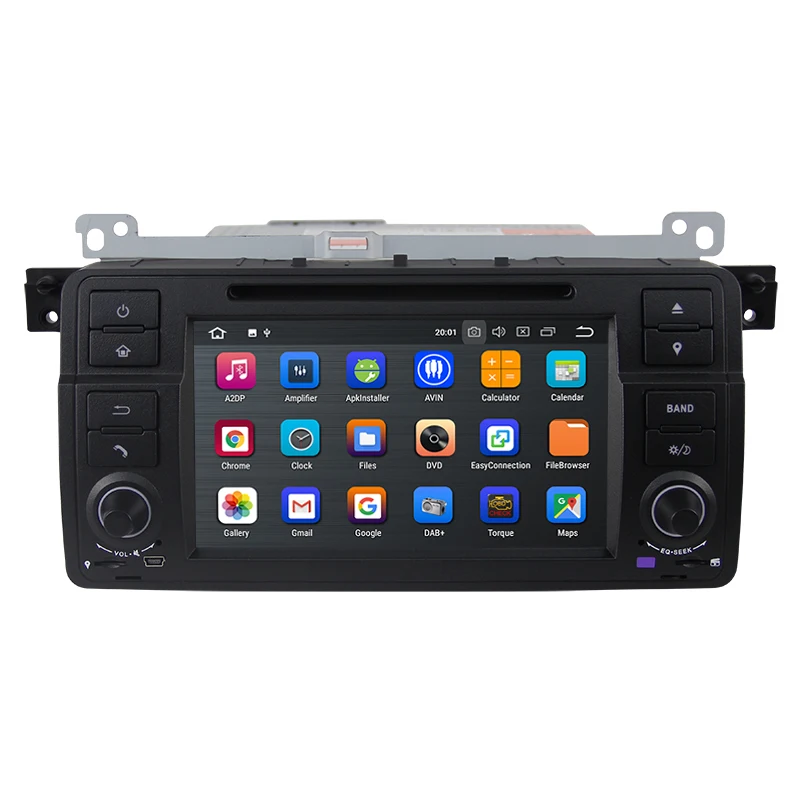 Sale KSAOTU 7" DAB+ 4G Android 8.1 Car DVD Player SD GPS for BMW 3er E46 M3 Rover75 MG ZT 2