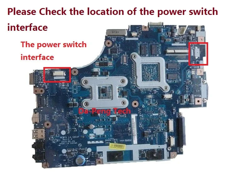 Высококачественная материнская плата для ноутбука Acer 5742 5742G новая модель HM55 100%