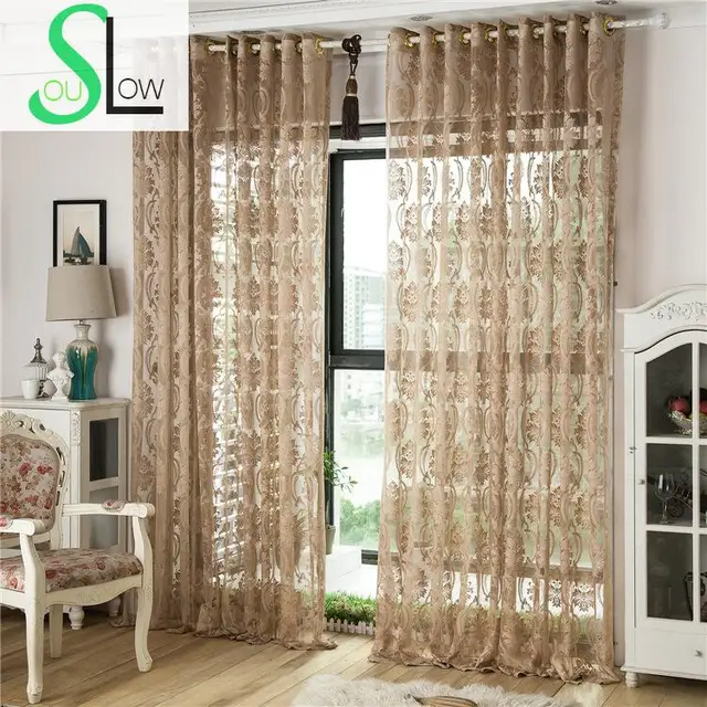 Langsam Seele Licht Kaffee Beige Grau Europa Vorhänge Cortinas Tüll Für Wohnzimmer Rideaux Rideau Schlafzimmer Küche Sheer Perde Langsam Seele Licht Kaffee Beige Grau Europa Vorhänge Cortinas Tüll Für Wohnzimmer Rideaux Rideau Schlafzimmer Küche Sheer Perde