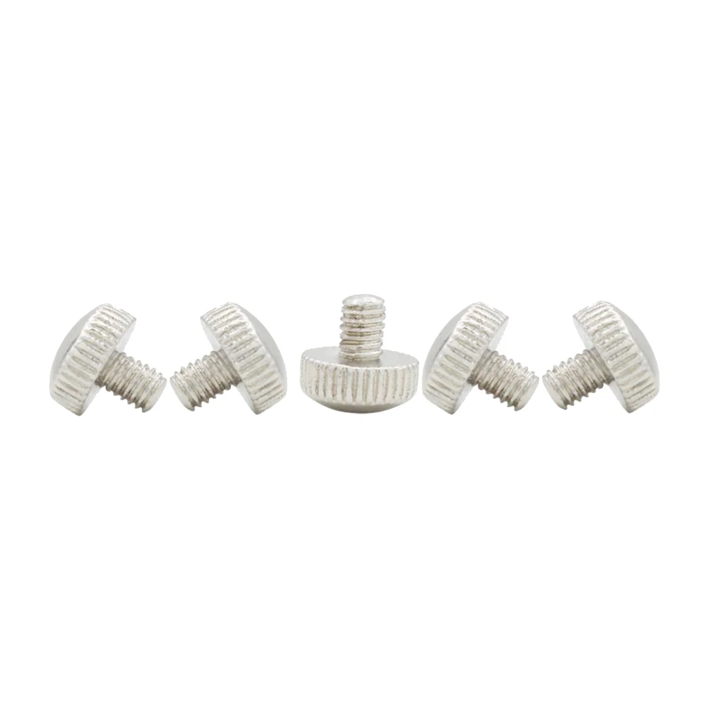 5 Pieces Trumpet Replacement Slide Finger Ring Screws Brass Instrument Accessory