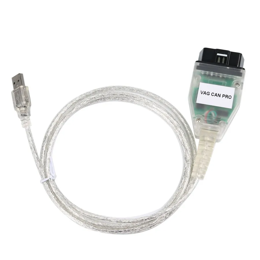 Горячая VAG CAN PRO CAN BUS+ UDS+ K-line S.W версия 5.5.1 VCP obd obd2 сканер с USB донглом VAG KKL USB кабель