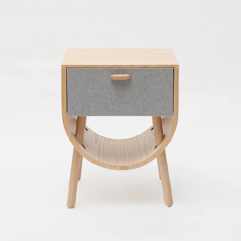 Луи Мода тумбочки нордическая прикроватная тумбочка из твердой древесины простая современная мебель для спальни