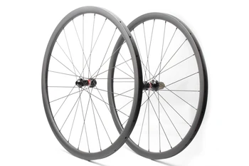 

Farsports FSC30-TM-25 Novatec 411 412 disc brake road bike carbon tubular wheels