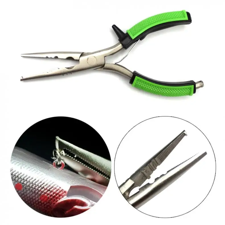 18cm Fishing Pliers Scissors Fishing Hooks Tools Remover Fishing Line
